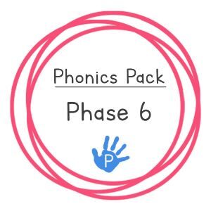 Phonics Phase 6 Pack
